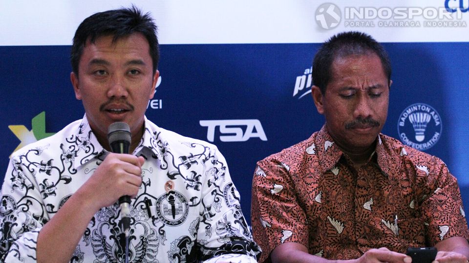 Imam Nahrawi (kiri) Copyright: &copy; Herry Ibrahim/INDOSPORT